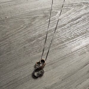 Kay Jewelers Two-Tone Infinity Necklace